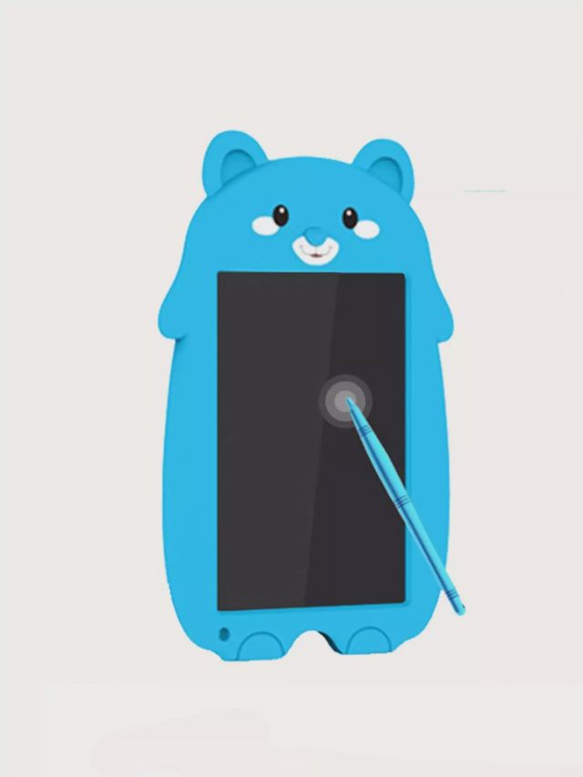 Tablette d'écriture LCD design cartoon avec stylo