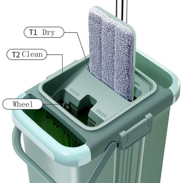 Furkan Seau Magique Masterclean Mop Vert