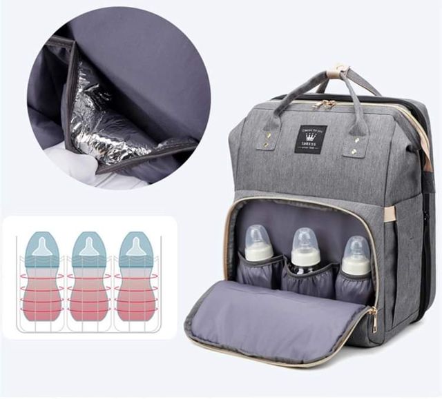 Sac à couches pour bébé détachable et pliable