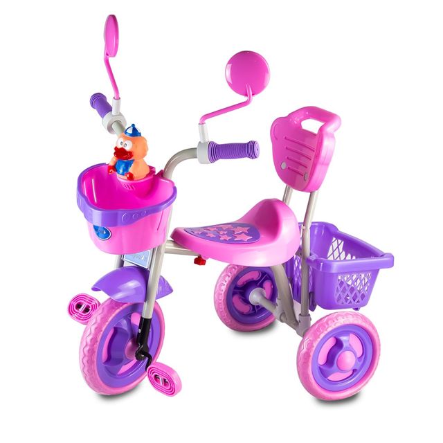 Pingouin vélo Tricycle Enfants 02 a 5 ans Rose