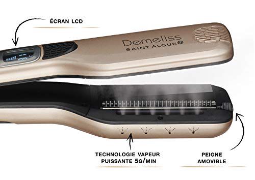 Demeliss Titanium Lisseur a vapeur Doré