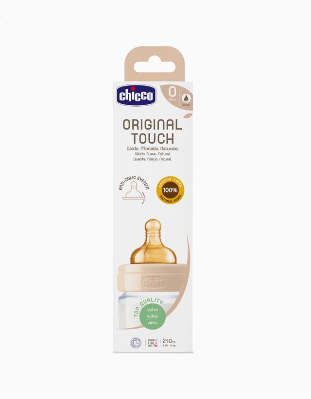 CHICCO Biberon Verre Original Touch 240ML
