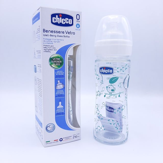 Chicco Biberon En Verre – 240 ML