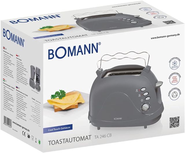 Bomann grille pain automatique TA 246 CB