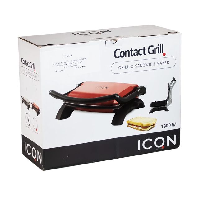 ICQN Grille-pain Panineuse IQCF101202