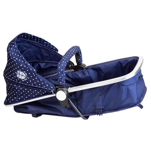 Pingouin Poussette de luxe blue marine