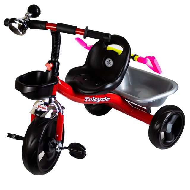 Bravo tricycle pour enfant 2-6 ans Rouge