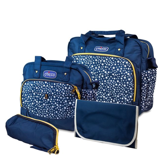 Chicco Sac à langer 4 pièces Blue nuit
