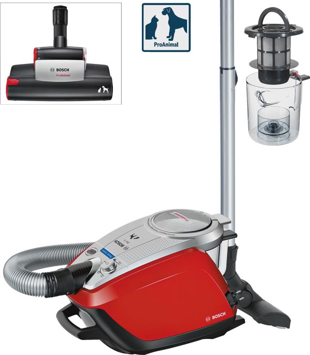 Bosch Aspirateur Rouge BGS5335