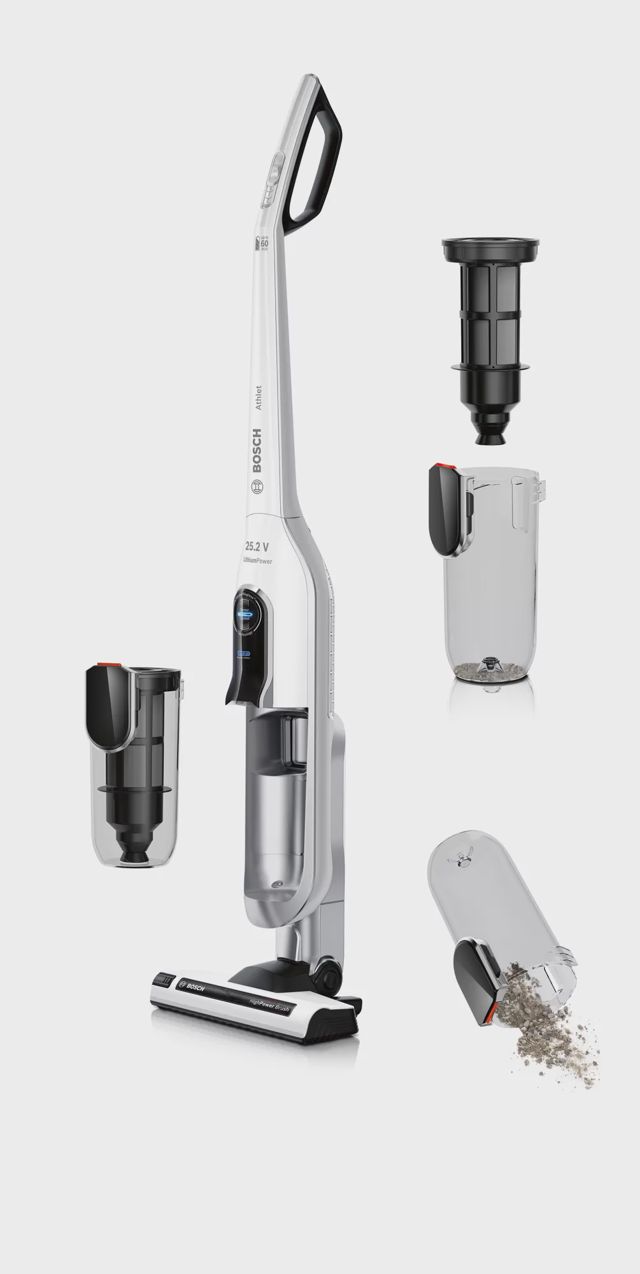 Bosch Aspirateur Balai Blanc BCH6ATH25