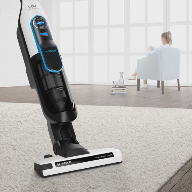 Bosch Aspirateur Balai Blanc BCH86SIL1