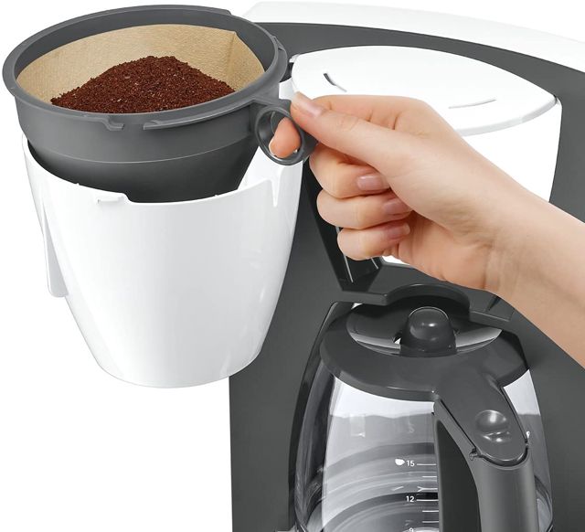 Bosch Cafetière Filtre Blanc/Gris TKA6A041