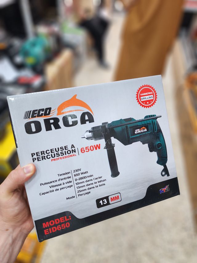 Perceuse orca 650w