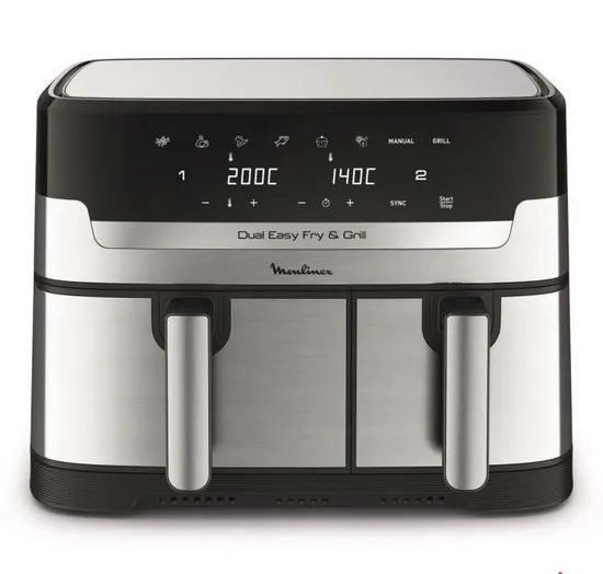مقلاة بدون زيت Moulinex Air Fryer 8.3L إينوكس