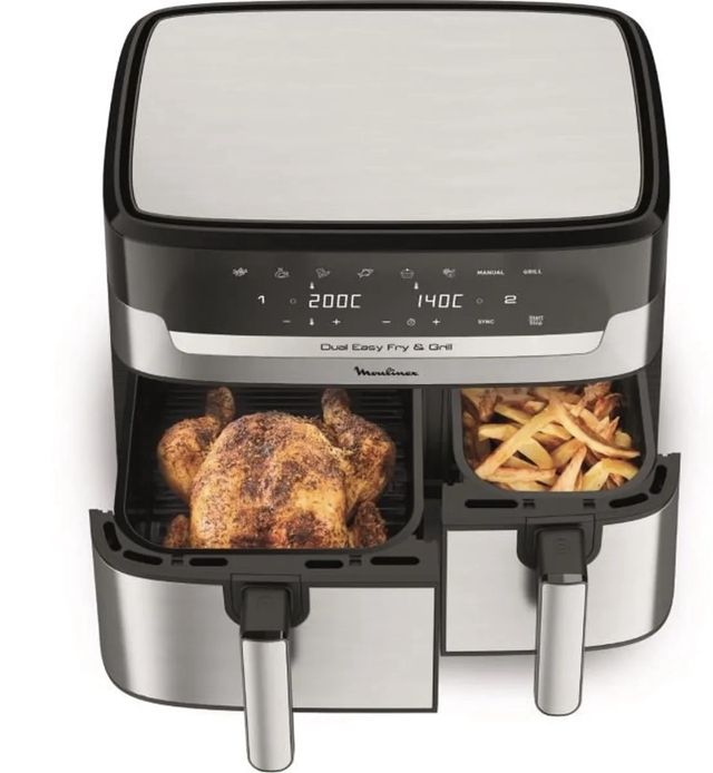 مقلاة بدون زيت Moulinex Air Fryer 8.3L إينوكس
