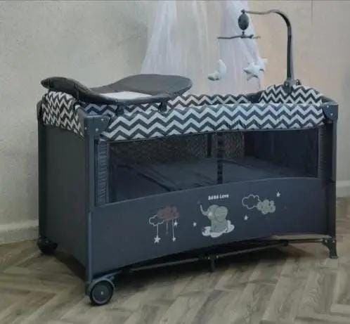 Bébé Love سرير ومحبس أطفال متنقل T-701