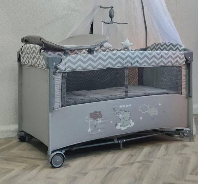 Bébé Love سرير ومحبس أطفال متنقل T-701