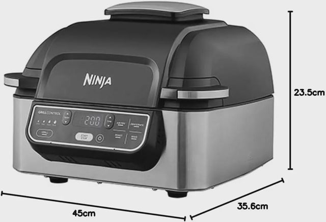 Ninja Foodi friteuse Grill & Air Fryer 5 en 1 AG301