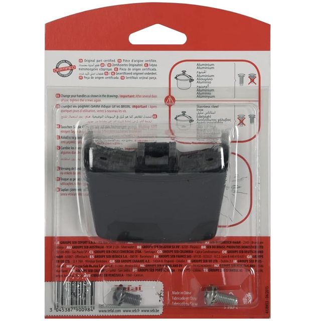 seb poignée noire pour cocotte 790098 (pièce)