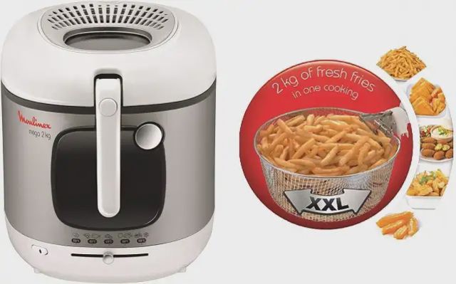 Moulinex Friteuse Mega XXL 2 Kg AM480070