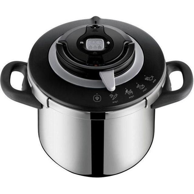 Seb cocotte minute clipso chef+ 10L 4programmes
