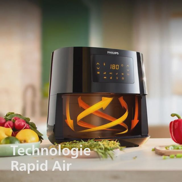 Philips airfryer friteuse digital serie 3000 4.1L  HD9252/91