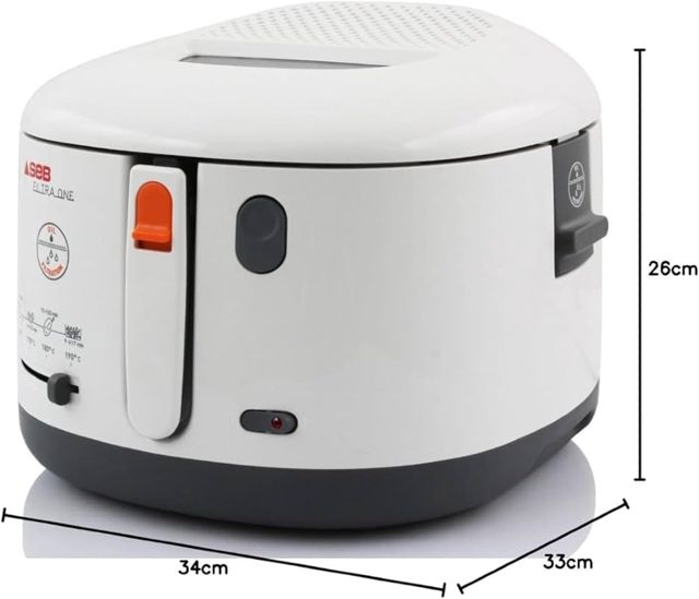 Seb filtra one friteuse a huile 1.2kg ff1621