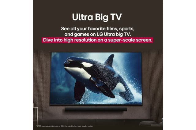 Smart TV LG UHD 50" UA85 4K HDR10 Pro AI