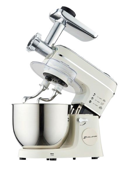 Robot Pétrin Hachoir 7L 1500W AMB SM-9215MT Inox