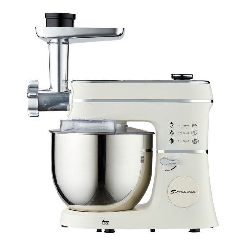 Robot Pétrin Hachoir 7L 1500W AMB SM-9215MT Inox