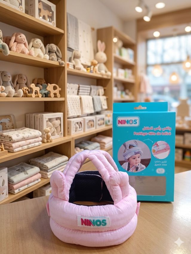 Protège à tête casque bébé