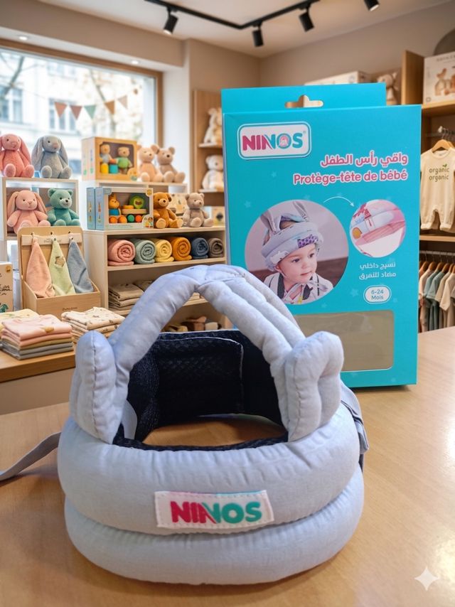 Protège à tête casque bébé