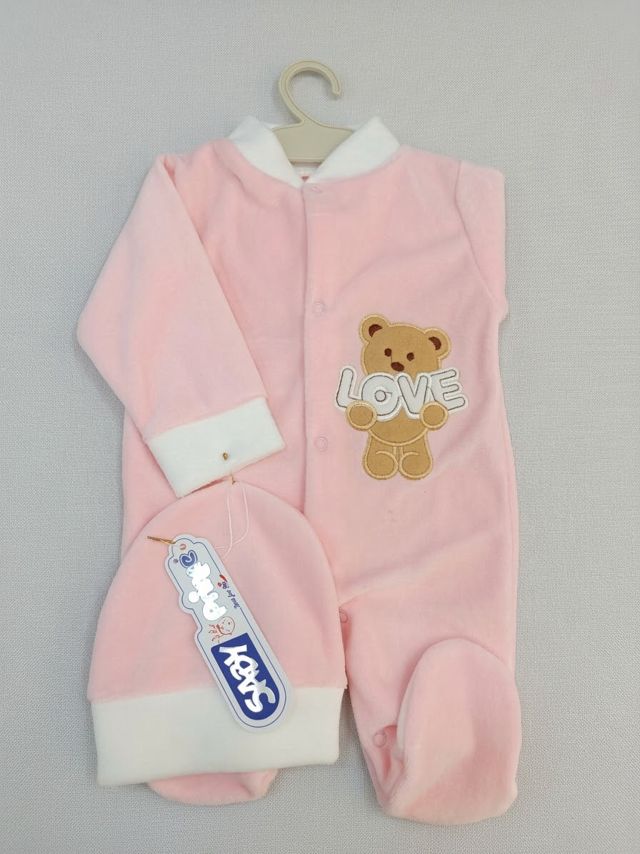 Combinaison Bébé Velours