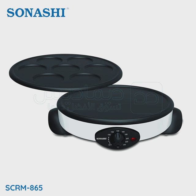 Sonashi crepe et pancake maker scrm-865