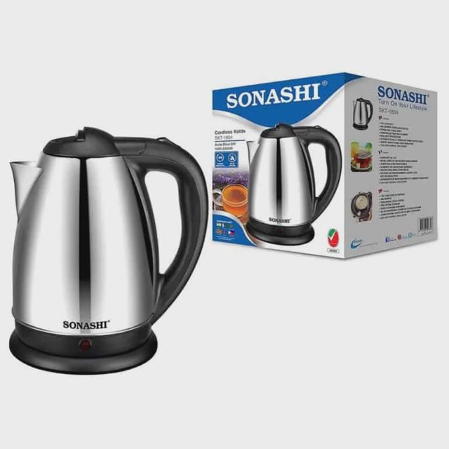 SONASHI BOUILLOIRE EN INOX 1.8 SKT-1804