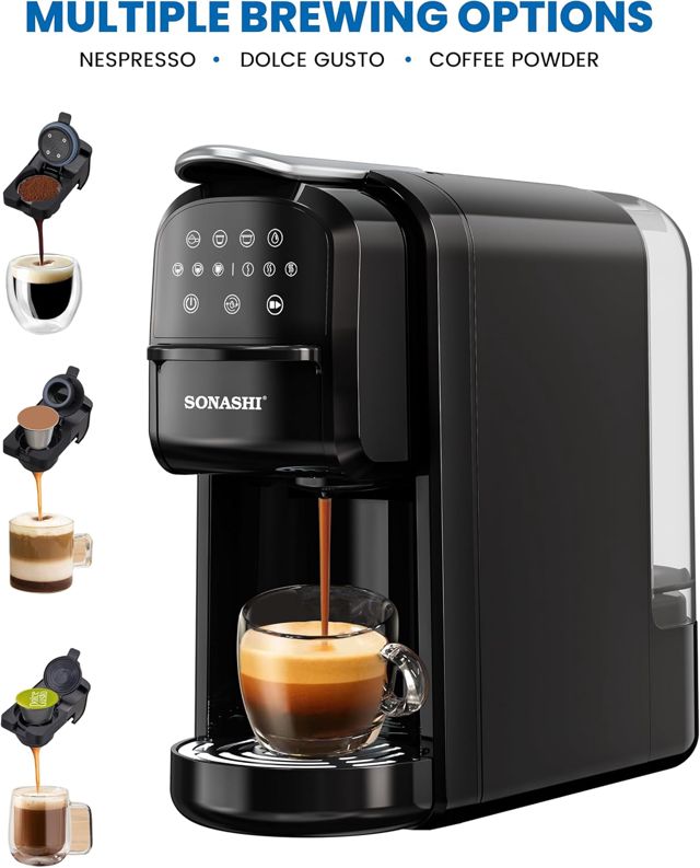 SONASHI COFFEE MAKER 3IN1 SCM-4985