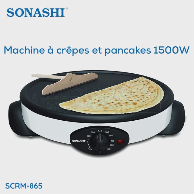Sonashi crepe et pancake maker scrm-865
