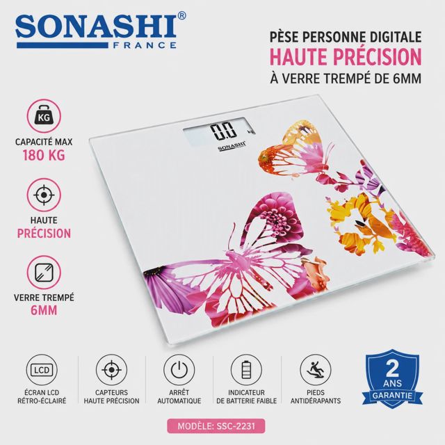 Sonashi pèse personne digitale ssc-2231