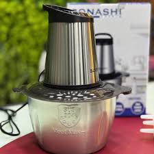 Sonashi hachoire en corp inox 2L 500W smc-20s