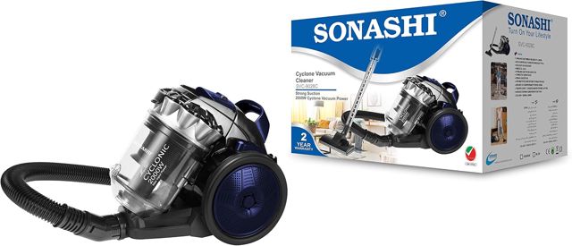 ASPIRATEUR CYCLONE SANS BAG SONASHI SVC-9028C 2000 W